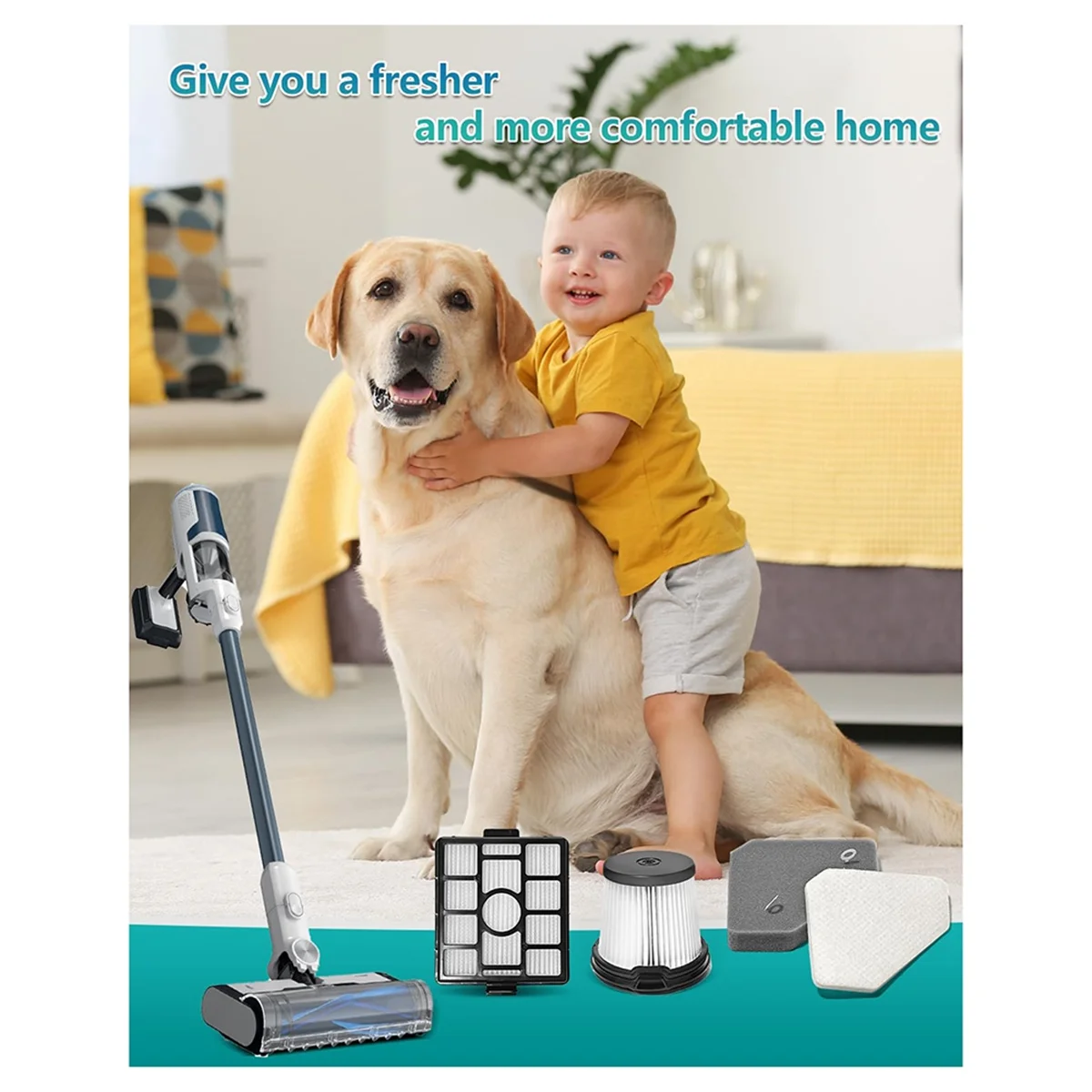 6 قطعة لملحقات المكنسة الكهربائية BU3523 BU3521 جزء استبدال المكنسة الكهربائية