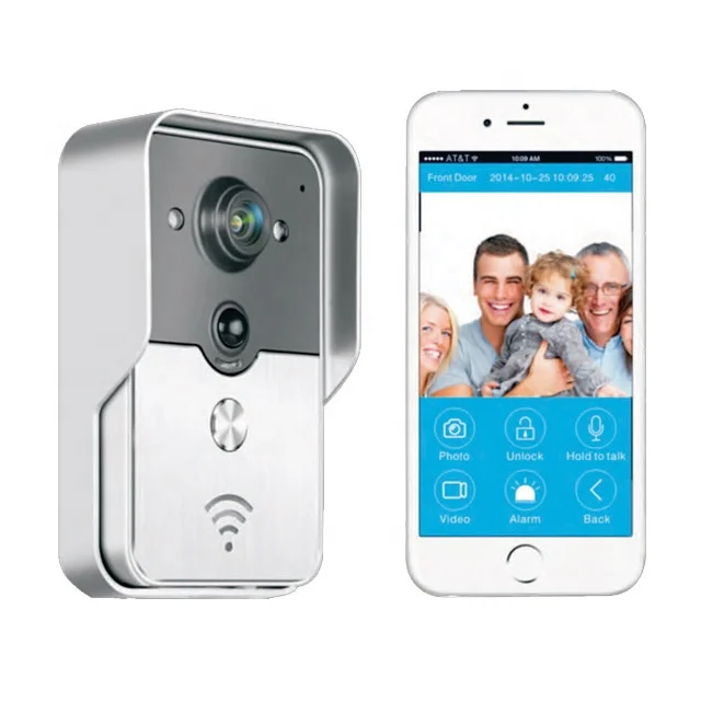 Android/iOS WiFi IP Video Door Entry System IP Intercom Systems