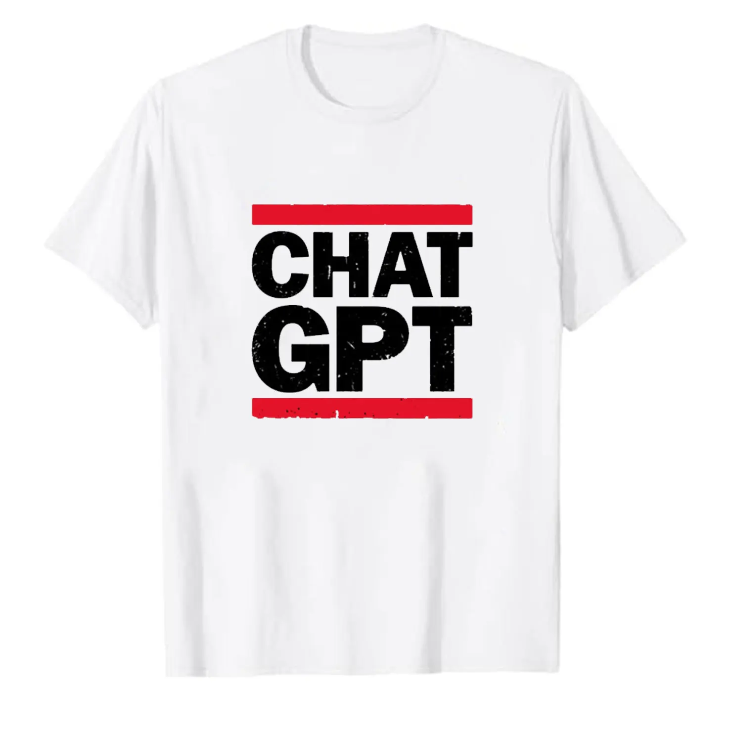 Chatgpt الذكاء الاصطناعي الدردشة بوت تي شيرت الرجال القطن قمم تي شيرت س الرقبة الجرافيك تي شيرت خمر الكلاسيكية 2025 المحملة القمم