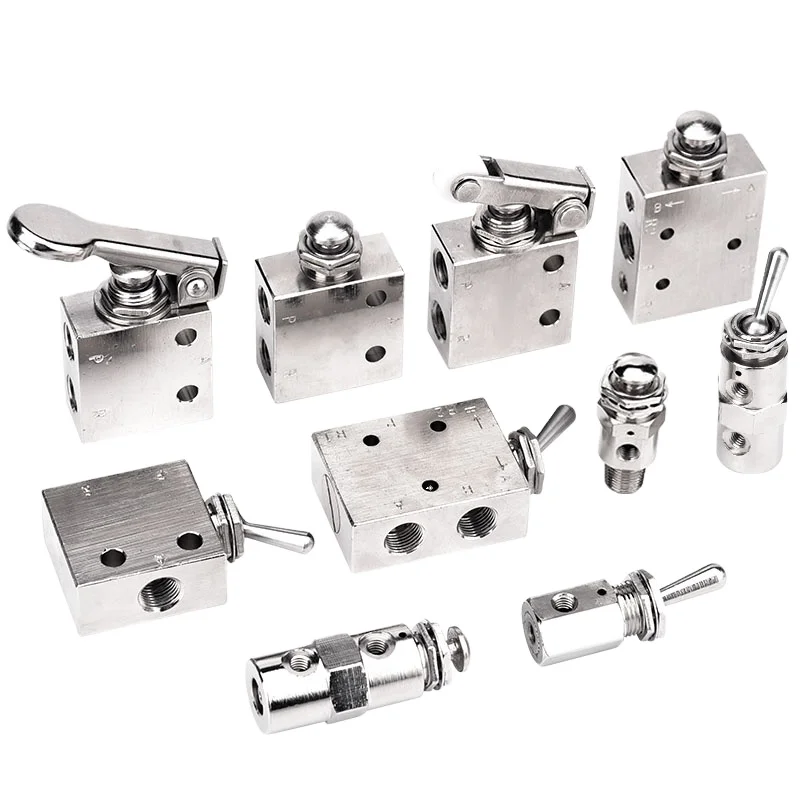 

Mechanical Air Pneumatic Parts Manual Switch Steel Pneumatic Button Valve Model TAC2-31P 31V 41P 41v TAC-3P 3V 4P 4v TV-3S