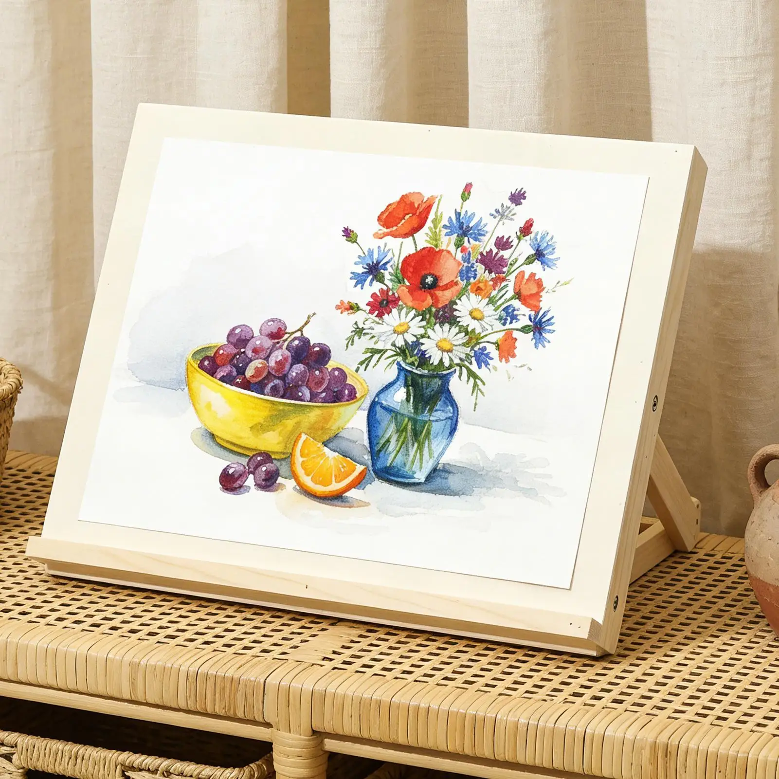 

Настольный деревянный мольберт с регулируемым углом наклона, складной держатель для рисования, настольный мольберт для взрослых, начинающих, подростков, художников