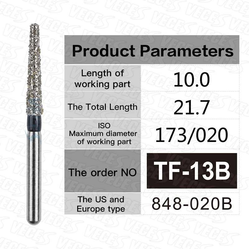 TR Typ Extra Grobe Dental Diamant Bohrer Standard Zahnmedizin Erdbeeren Bohrer Zahnarzt Werkzeuge FG High Speed Bur 1,6mm 10 stücke