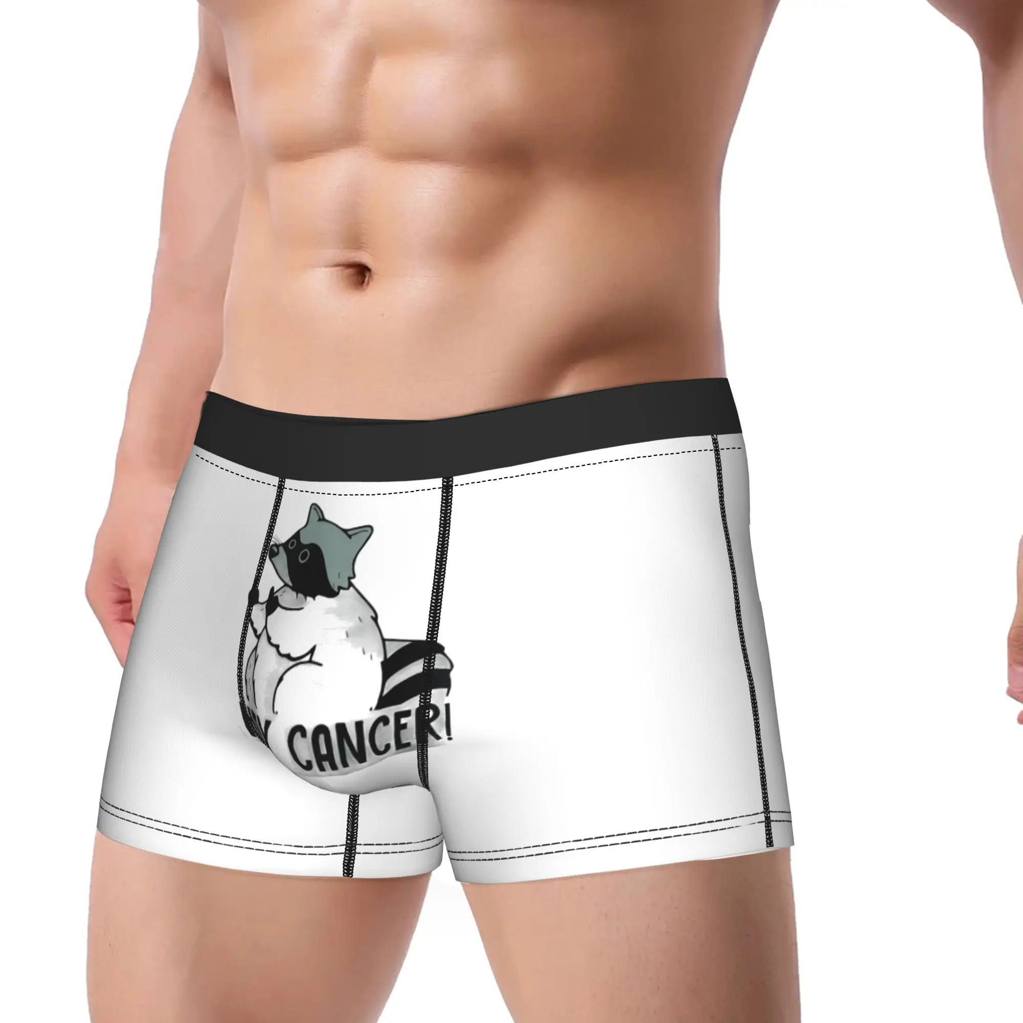 

Hey Cancer Survivor Underwear Printing Trunk Trenky Men Underpants Comfortable Shorts Briefs Birthday Present