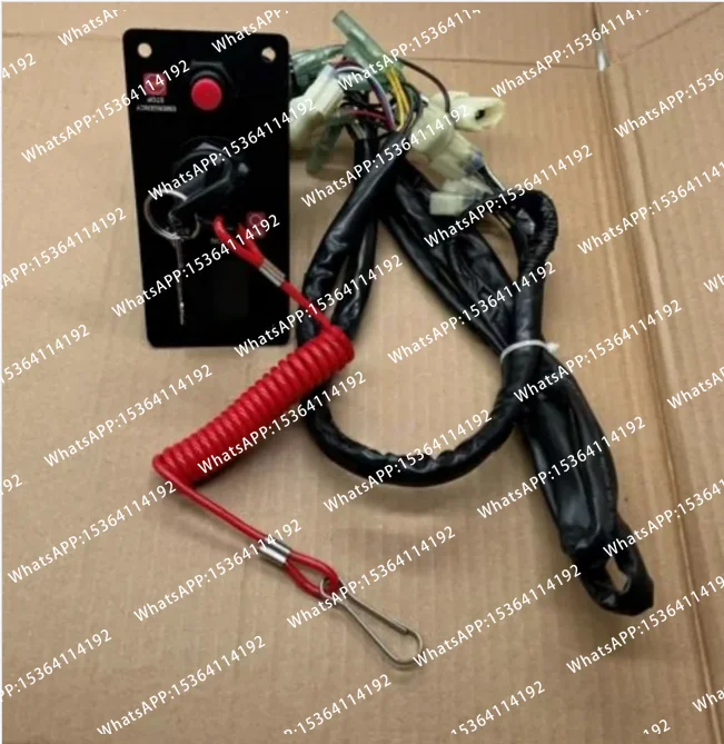 Outboard Motor Marine Ignition Start Key Switch Panel  Boat Engine Electric Parts