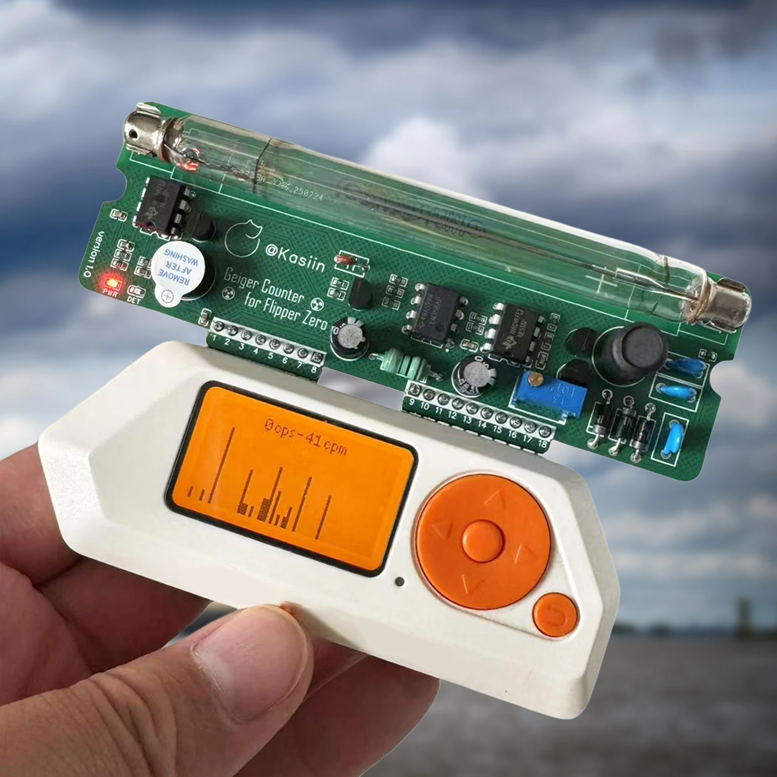 كاشف الإشعاع النووي كاشف الإشعاع الكهرومغناطيسي القابل لإعادة الاستخدام متعدد الأغراض لمعدات كشف الإشعاع