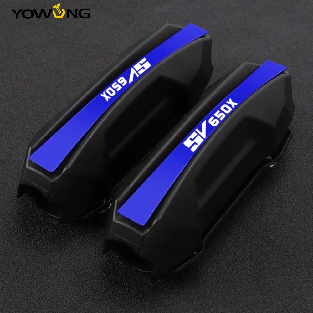 FOR SUZUKI SV650X SV 650X SV650 X 1999-2018 2019 2020 Motorcycle 25MM Engine Guard Crash Bar Bumper Protector Decorative Block