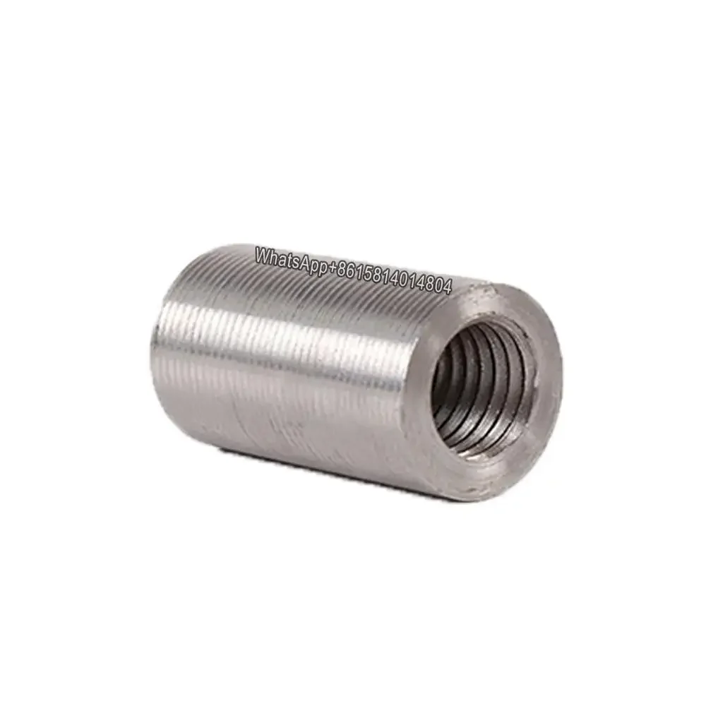 22mm steel bar straight thread connection sleeve Φ16/Φ18/Φ20/Φ25/Φ28/Φ32/Φ36/Φ40HRB500 steel joint