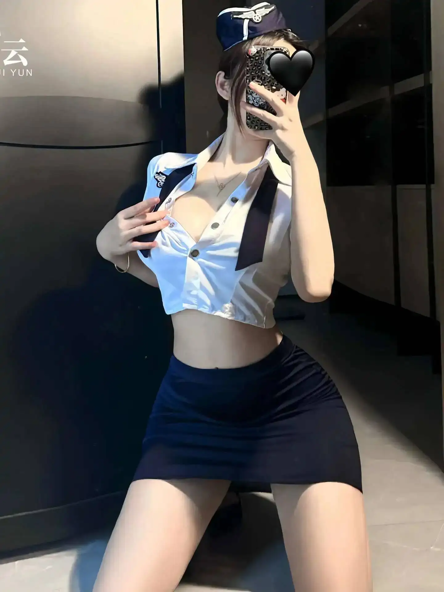 

Сексуальная стюардесса, женская униформа женщины-полицейского, соблазнительные комплекты с короткой юбкой для ночного клуба, очаровательные повседневные тонкие элегантные KXXL