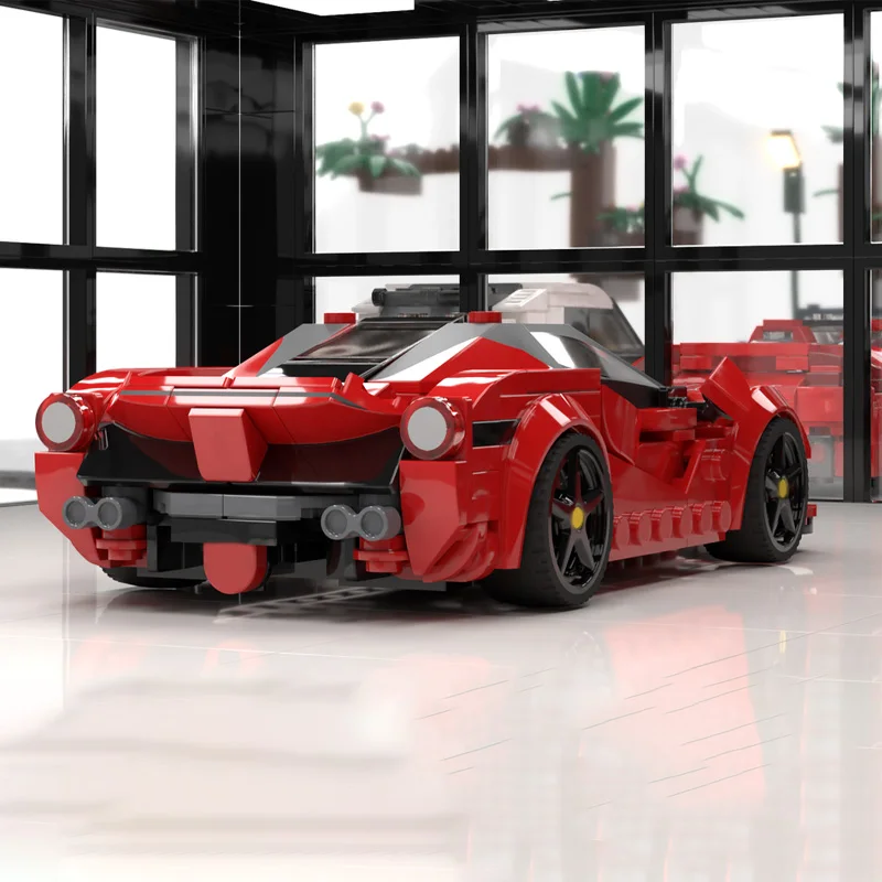 239 PCS Supercar F3 MOC Customize Modular Building Block Creative Design Educational Learning Toy STEM DIY Holiday Toy Gifts