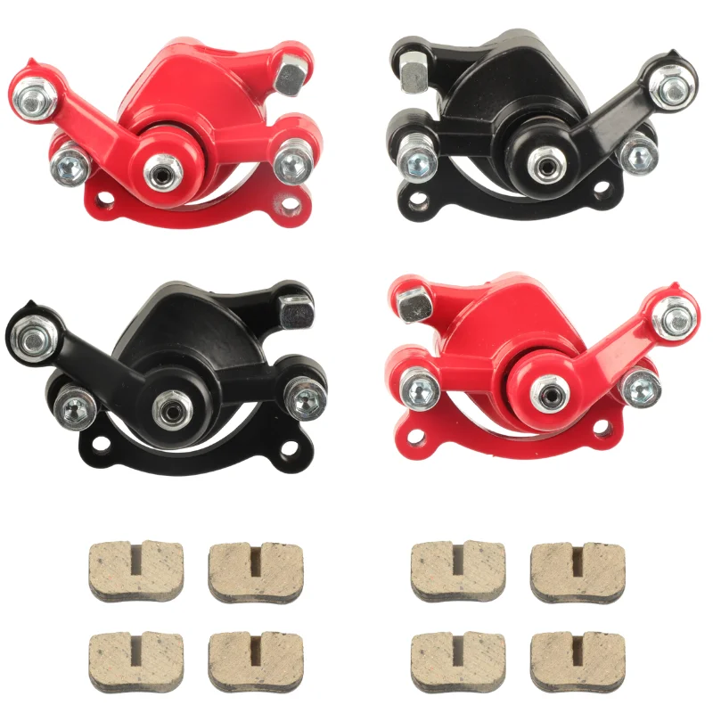 Pinza de Freno de Disco Delantera y Trasera con Pastillas para Mini Moto 43cc 47cc 49cc, ATV, Quad, Minimoto, Pit Dirt, Pocket Bike, Scooter de Gasolina
