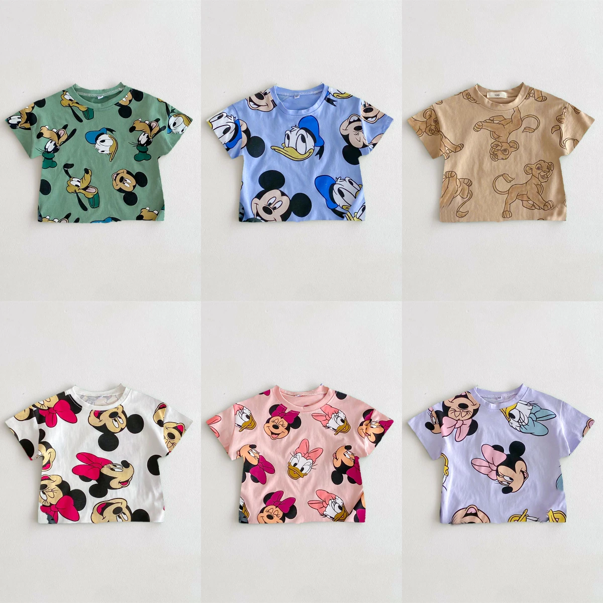 

Summer Casual Baby Girl T-shirt Cartoon Short Sleeve Tees Tops Kids Clothing Toddler Clothes Boys Girls Costume