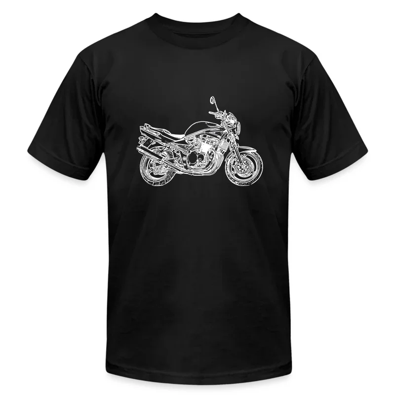 2024 Men Suzukis GSF 600 Bandit Motorbike Fan T-shirt Casual T Shirt Graphic Summer Short Sleeves 100% Cotton S-3XL