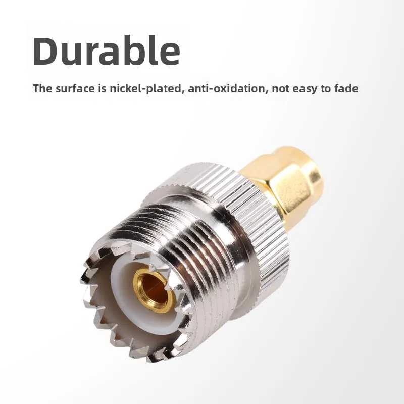 Adaptador Yaesu 7R/6R/3R/2R/1R SMA KJ/SL16 SMA macho para cabeça M