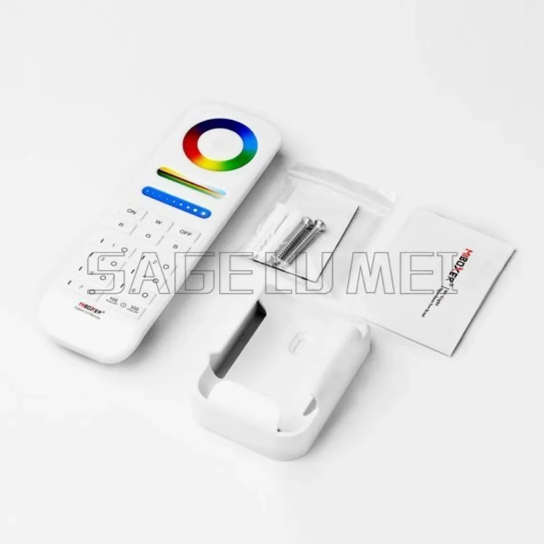 NEW Zigbee 3.0 FUT089Z 7 Zones Dimmer RGB+CCT Wireless Remote Controller Control On/Off RGB Color and Brightness For Lights
