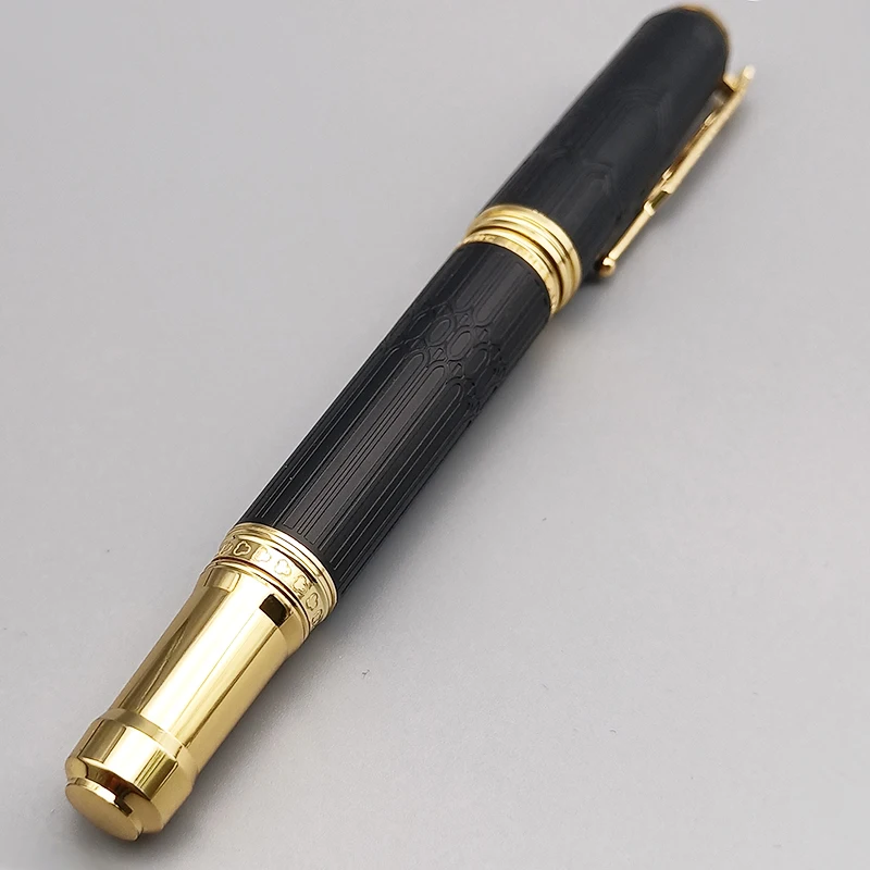 إصدار كاتب رولربال هوغو هدية قلم حبر جاف كتابة سلسة