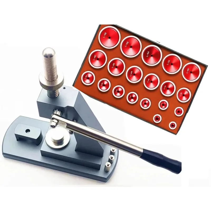 Updated 6173 Watch Back Case Press Tool Mineral Glass Crystal Presser Fitting Tool Exquisite Watch Case Back Close