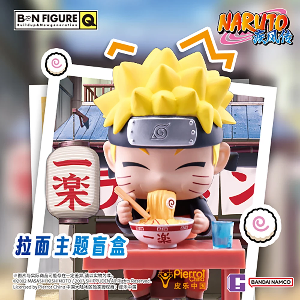بانداي الأصلي ناروتو رامين موضوع صندوق أعمى شخصيات أنيمي الكرتون نموذج جمع اللعب الحلي الزخرفية مفاجأة الهدايا #2