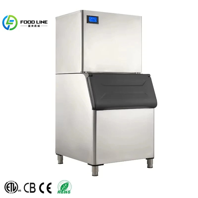 Customize 350KG/24Hours Granular Snowflake Ice Machine for Restaurants Hotels Sauna Centers Core Pump Motor Components