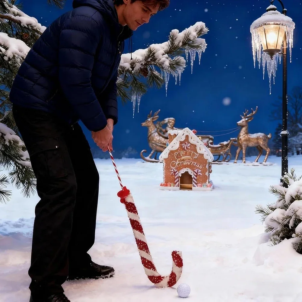 2025 مجموعة ألعاب الجولف الزنجبيل مجموعة ممارسة الجولف الصغيرة لعيد الميلاد لعبة عيد الميلاد لعبة عائلية داخلية للأطفال والكبار #2