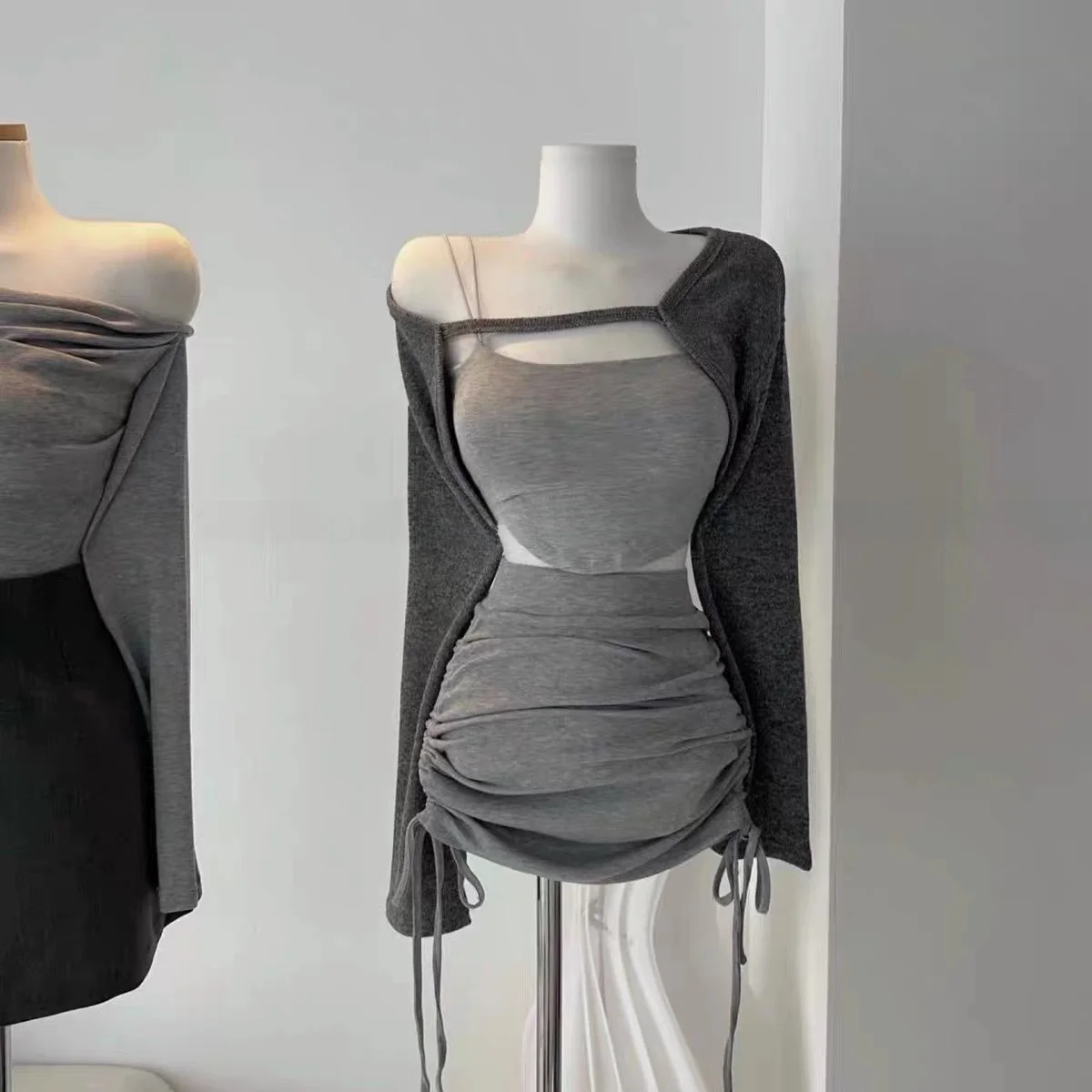 

Spring Faion Pure Desire Gentle Series женский корейский ретро персональный комплект с юбкой на шнуровке для девочек