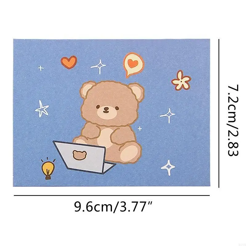 M5TB Cartoon Thank You Card Message Card Cards for Kids Friend