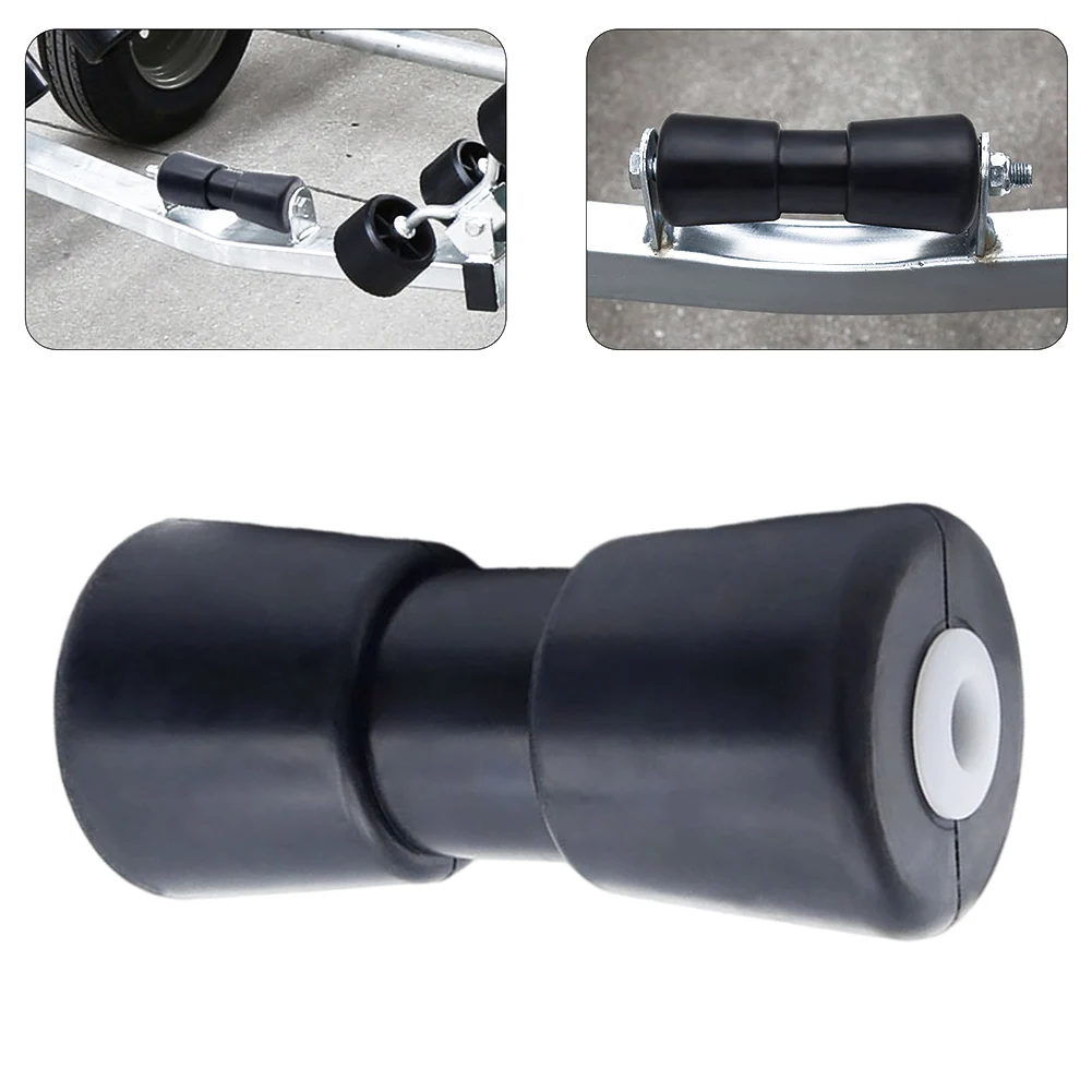 

Scratch-Resistant Rollers Heavy-Duty Rubber Rollers Boat Launching 19.05 X 8.41 Cm 17mm Center Opening Efficient Setup