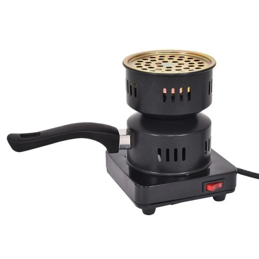 Arabian Shisha Charcoal Stove Electric Charcoal Starter Stove Burner Metal Burning Furnace for Shisha Hookah Accessories