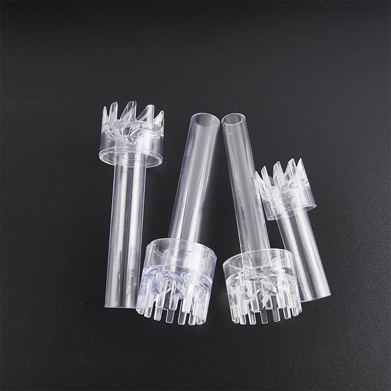 Aquarium Skimmer Acrylic Lily Pipe Spin Surface Inflow Water Plant Filter