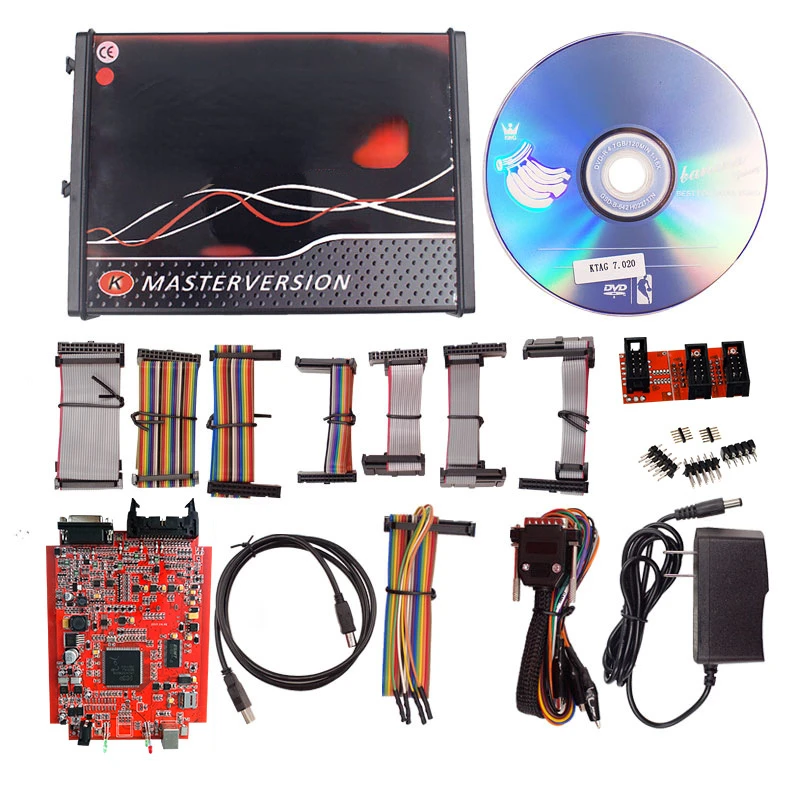 KTAG V7.020 V2.25 Red PCB red European version ECU programmer unlimited points can be networked