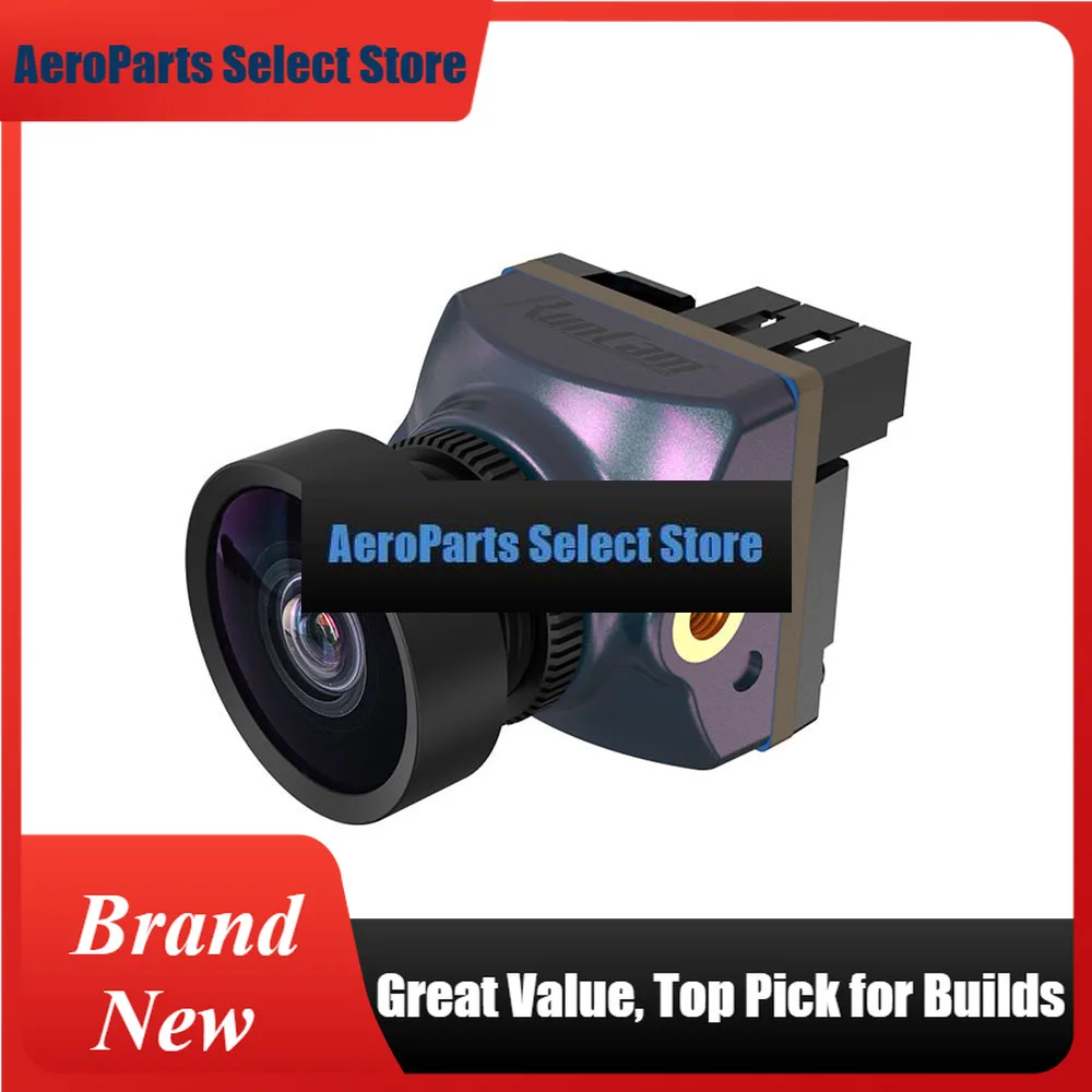 AeroPartsRunCam Racer Nano 4 1200TVL Super WDR CMOS Sensor Waterproof LED Lighting Track Mode FPV Camera NTSC/PAL For RC Freesty