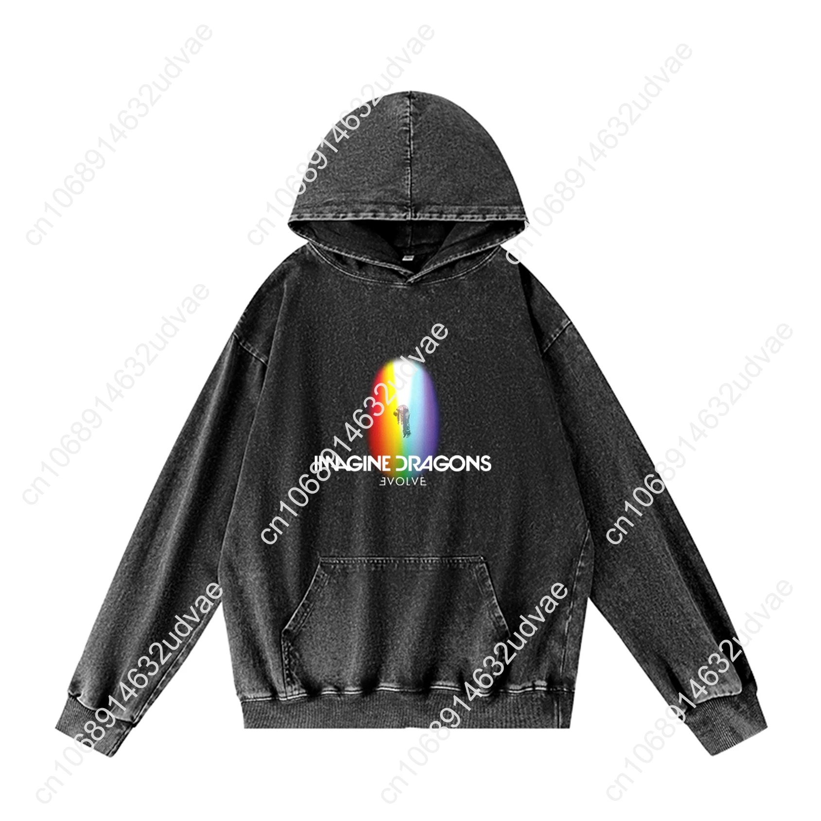 Felpe con cappuccio Imagine Dragons Felpa con cappuccio retrò Uomo Donna Adolescente Felpa pullover vintage con top personalizzati tascabili