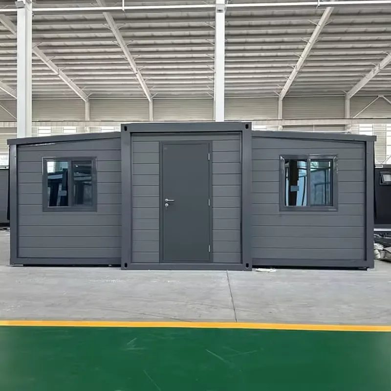Modern Movable Container House Expandable Container House with Wind Resistant Steel Frame and Thermal Panel Container House