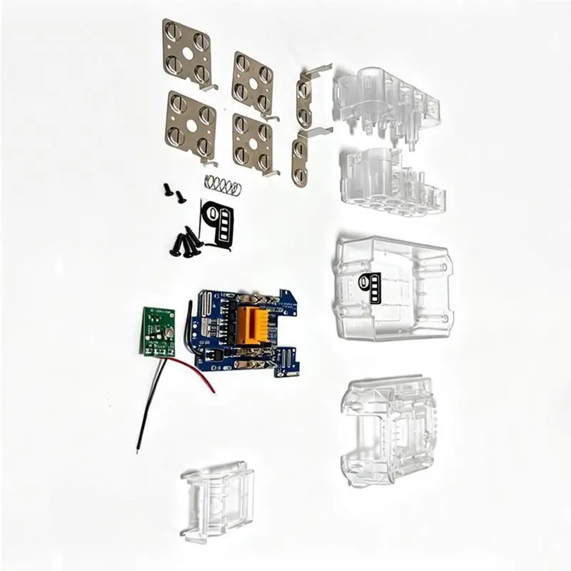 Reliable-Lithium Battery Case Fully Housing Power Tool Kit Transparent Lithium Battery Case Box,Lithium Battery Case Fully Housi