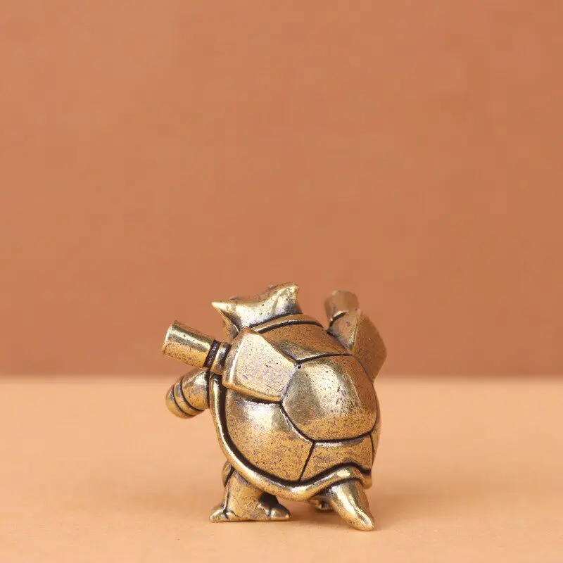 Pokémon Messingfigur Glurak Blastoise Dragonite Bulbasaur Brüllender Flugdrache Statue Tierfiguren Modell Dekoration Geschenk – Detail 20