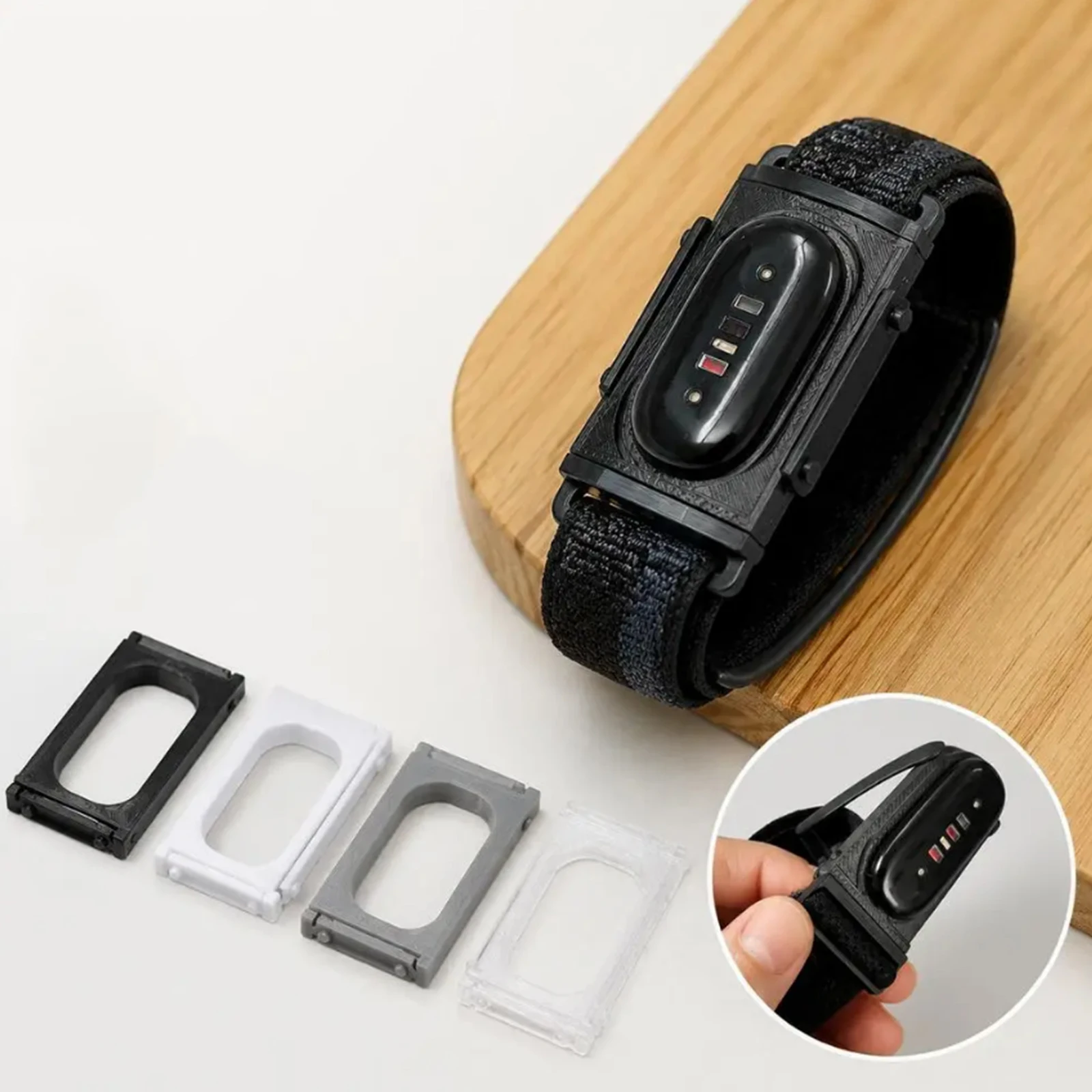 Band Adapter Bracket Frame For Fitbit Air To Whoop 5.0 Watchband Connector Accessories Modification Accessories Frame Shell