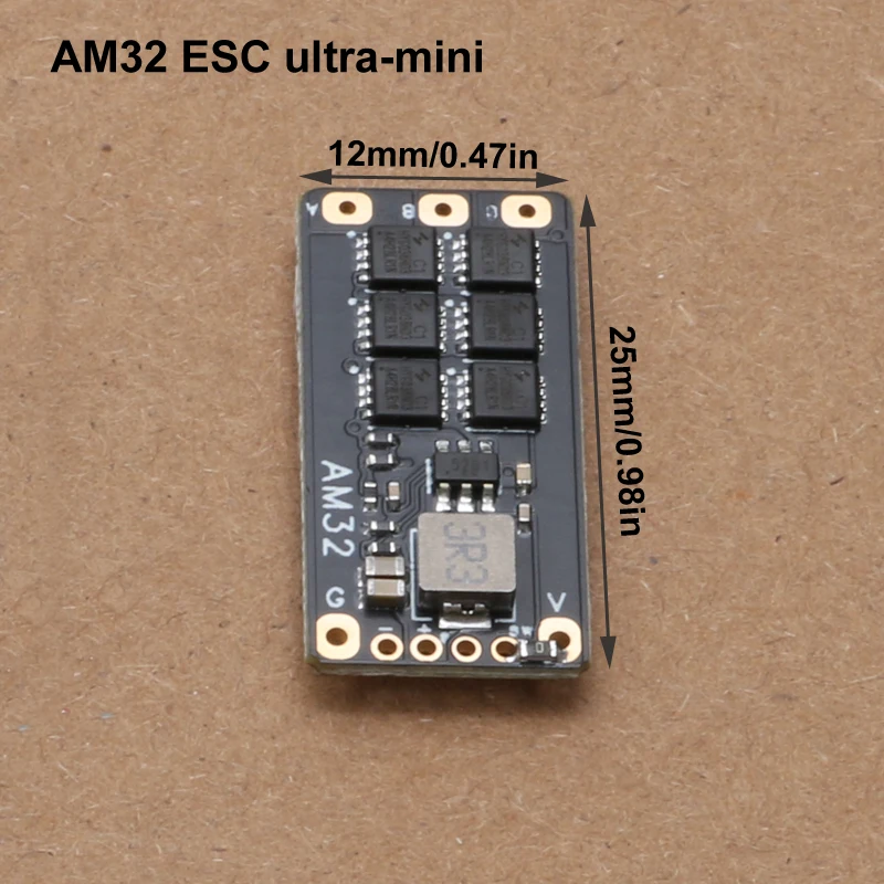 1 unidad 30A/40A 2-4S AM32 ESC AT32 regulador de velocidad de Control principal Mini herramienta de conducción para 1/18 1/24 SCX24 coche trepador de control remoto Motor sin escobillas