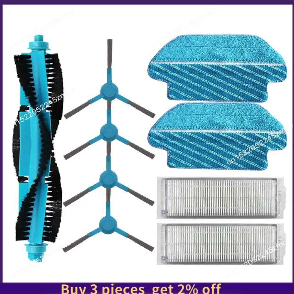 

COME HEPA Filter Roller Brush Mop Pads Cloth For Cecotec Conga 3290 3490 Vacuum Cleaner Spare Parts Replacement Kits