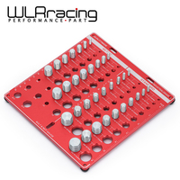 34PCS Screw Nut & Bolt Thread Checker W/ 15 Metric & 19 Standard Append 8 Sizes Drill Gauges Measuring Tool Identifier Gauge