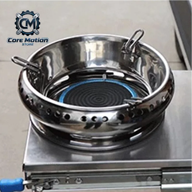 RV external pull-out gas stove Car outdoor kitchen retractable gas stove Stainless steel stove RV modification