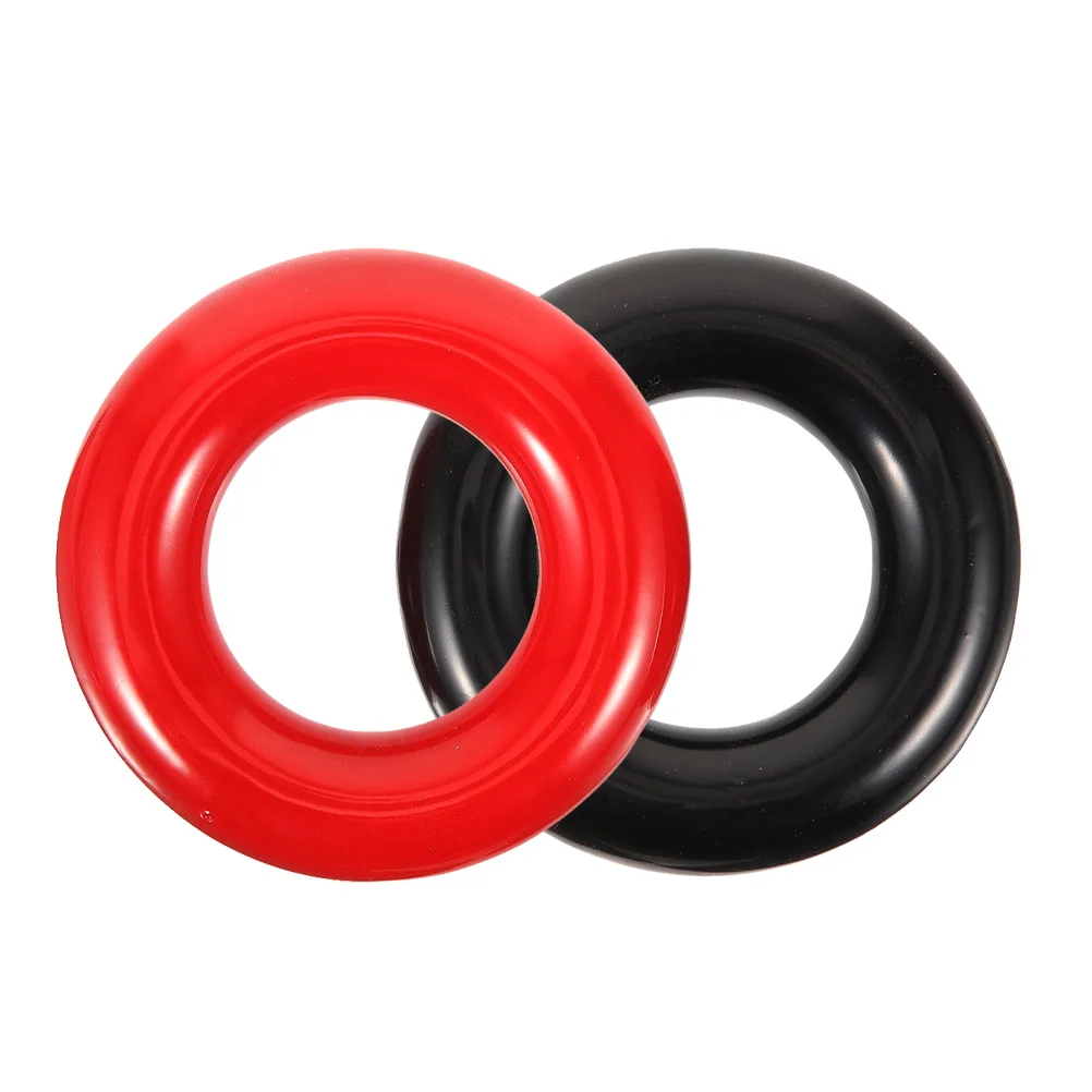 

2pcs Golf Weight Rings Red Black Training Accessories Swing Practice Tools Golfs Clubs Ring Round Weight Iron Golfing Supplies
