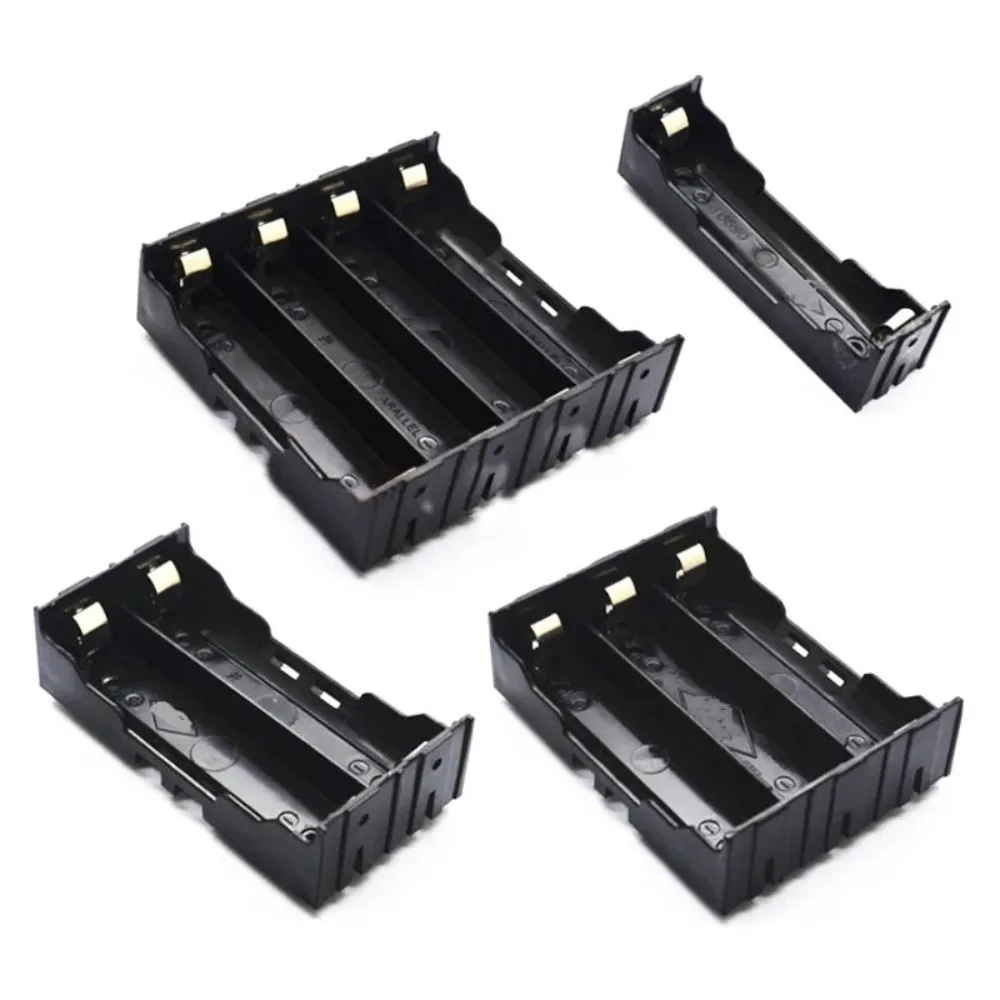 Caja de Almacenamiento para Baterías de Iones de Litio 18650, 3.7V, 1, 2, 3, 4 Celdas, Conector para Placa de Circuito, Herramienta de Desarrollo para Pruebas de Envejecimiento de Productos