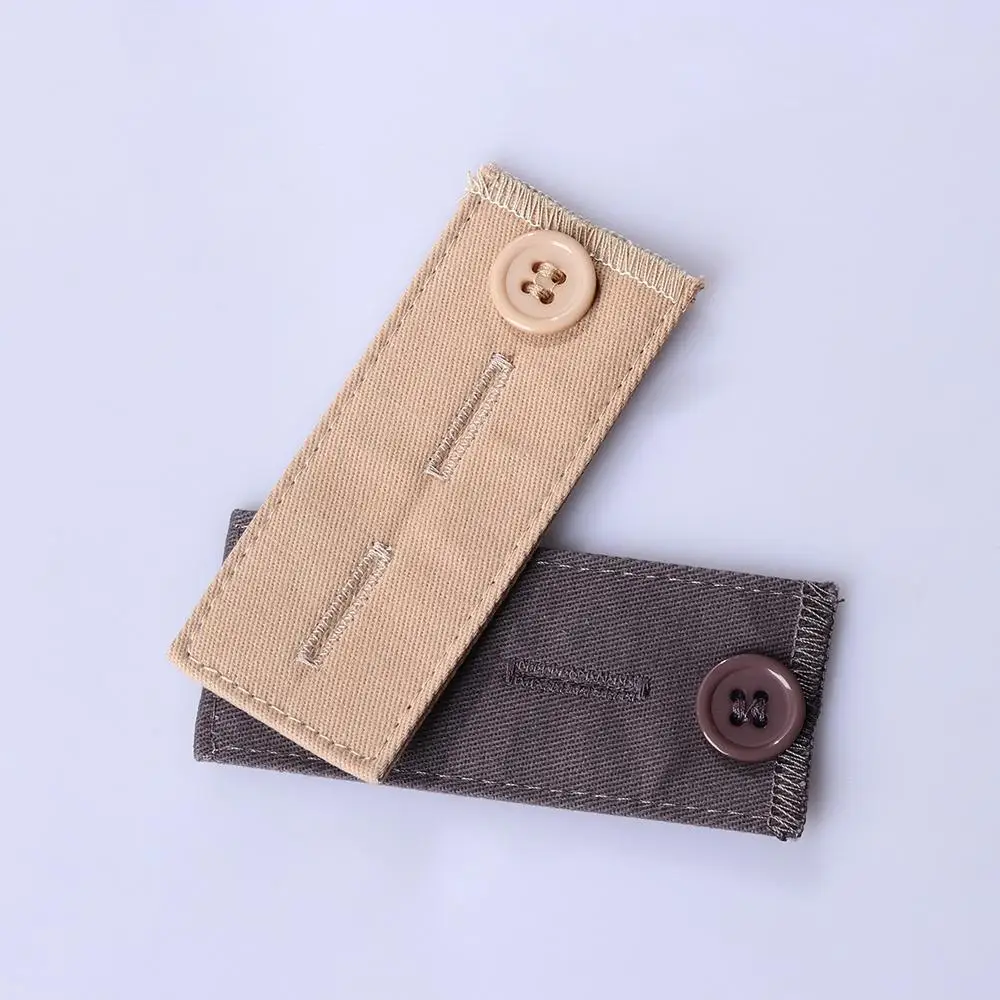 Unisex กางเกงคลอดบุตรเสื้อผ้าอุปกรณ์เสริมตะขอกางเกง Extender เข็มขัดปุ่มเอว