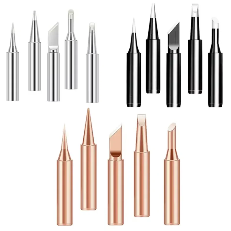 Upgrade Your Soldering Kit with 5 High-Quality Iron Heads for Only .93