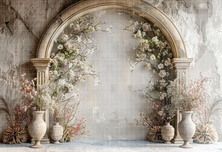 Mehofond Photography Background Boho Floral Arch Texture Adult Birthday Wedding Maternity Portrait Decor Backdrop Photo Studio