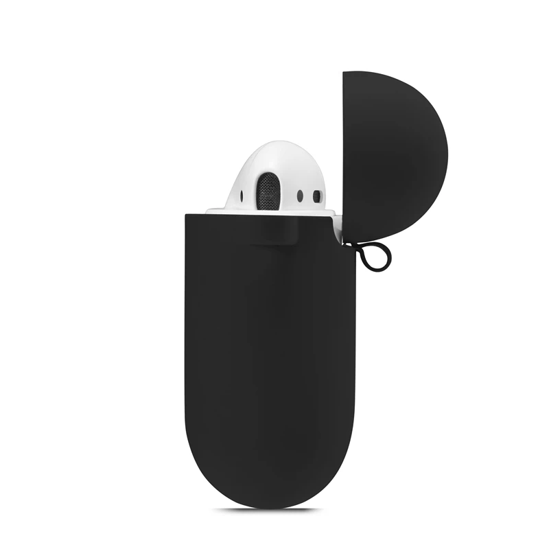 حافظة لهاتف Airpods 1/2 حافظة واقية من السيليكون مزودة بتقنية البلوتوث غطاء سماعة أذن لاسلكية لأجهزة Air pods 2 / Apple Airpods 2 #4