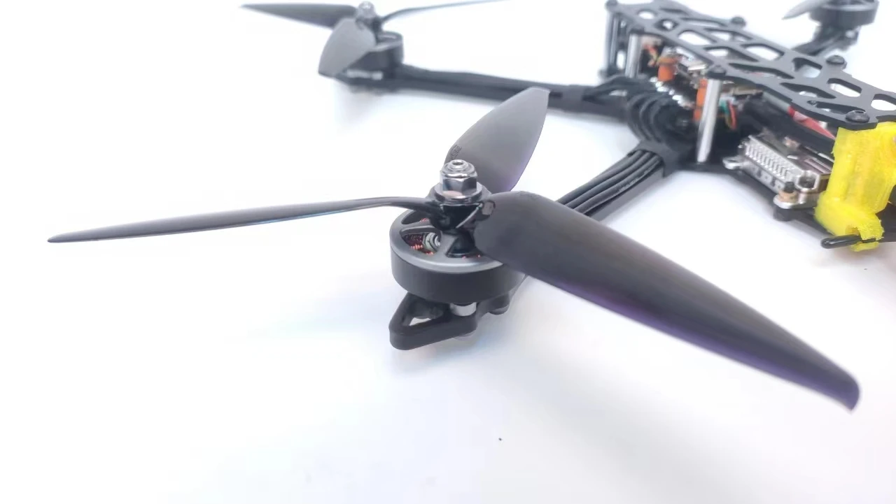 Liga de alumínio FPV Frame Kit, Rush Tank, VTX 5.8G 2.5W Câmera Térmica Opcional, ELRS 915MHz Motor 2810 1350KV, 7"