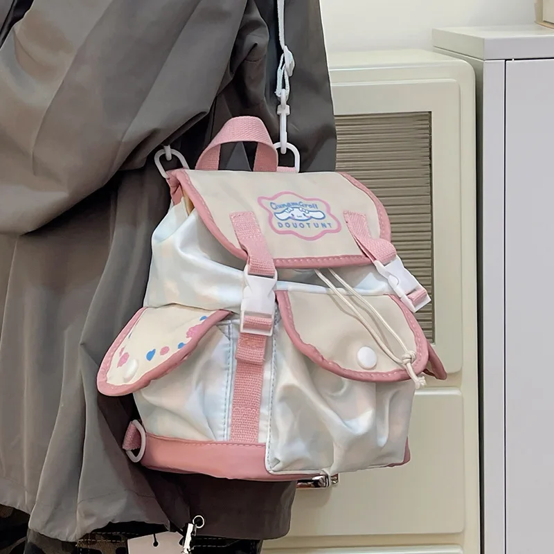 Sanrio Nieuwe Cinnamoroll Babycinnamoroll Cartoon Crossbody Tas Lichtgewicht Schoudertas Voor Kinderen