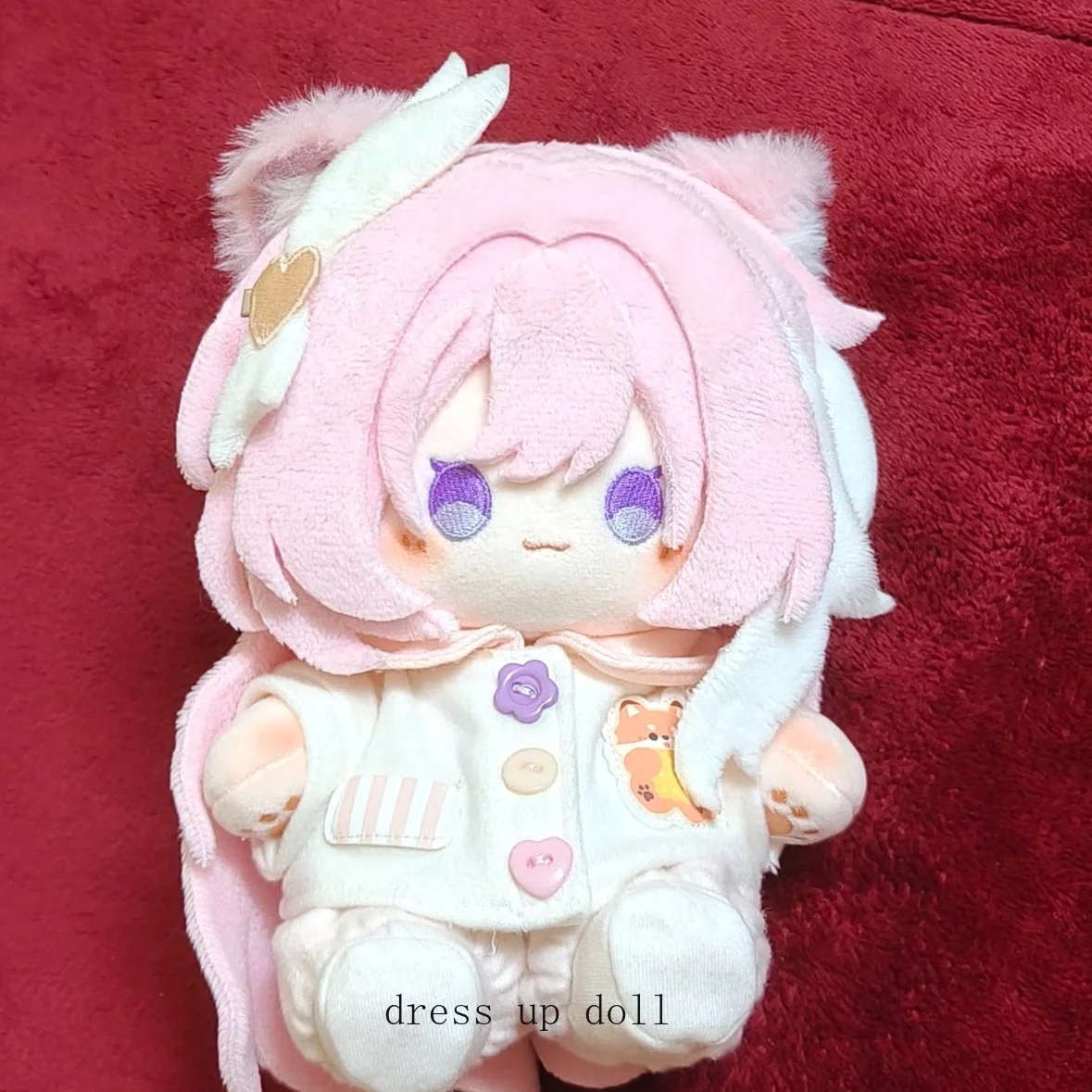 

Elysia атрибуты Honkai Impact 3, хлопковое тело куклы, аниме для девочек, плюшевые плюшевые игрушки, сменная одежда, игрушки, фигурки 20 см