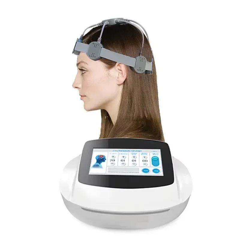 Transcranial Magnetic Stimulation Machine Rtms Stymuluj komórki nerwowe Transcranial Magnetic Stimulator Regeneracja mózgu TMS