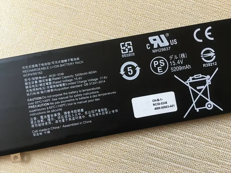 SupStone RC30-0248 Battery For Razer 2018 Blade15 RZ09-0238 RZ09-0367 RZ09-0288 RZ09-0301,RZ09-0313,RZ09-0421,RZ09-0409 Stealth